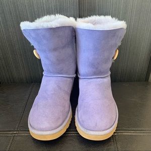 UGG lavender purple Bailey button boots